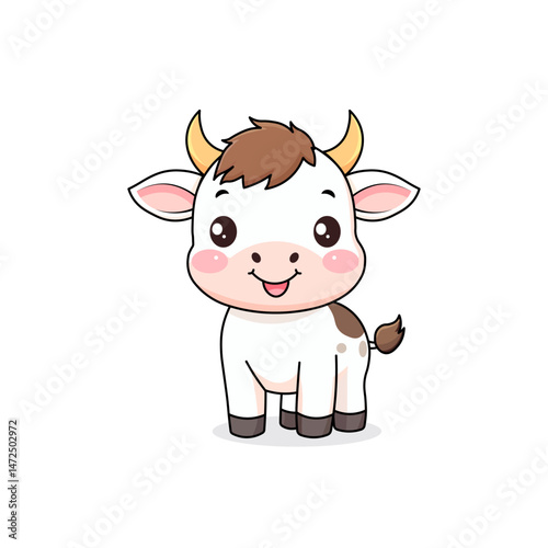 Cute Cow Cartoon