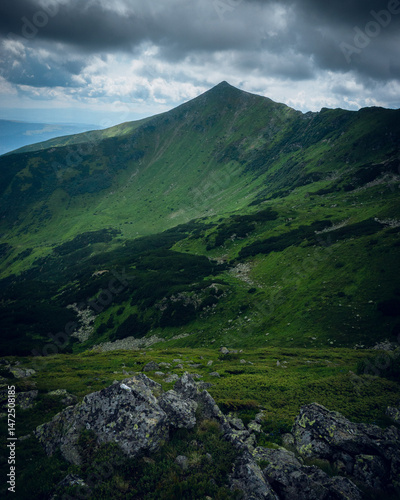 Mountain view : the wild Carphatians photo