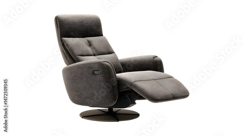 black Recliner chair, stressless chair, swivel recliner, leather recliner chair

