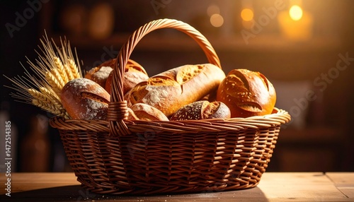 basket of bread