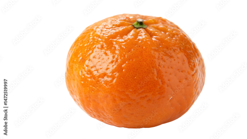 Tangerine isolated on a transparent background Tangerine isolated on a transparent background