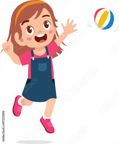 GIRL PLAYING WITH FOOTBALL