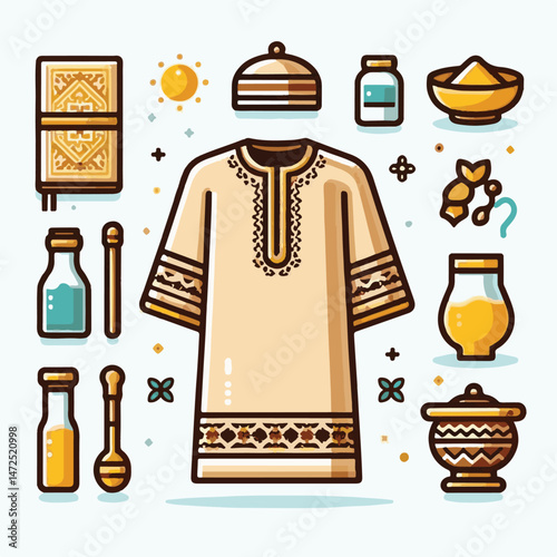 vector, illustration, drawing, apparel, clothing, tunic, sketch, outline, female, top, template, fashion, dress, woman, white, shirt, isolated, technical, sleeve, fabric, textile, style, casual, vinta