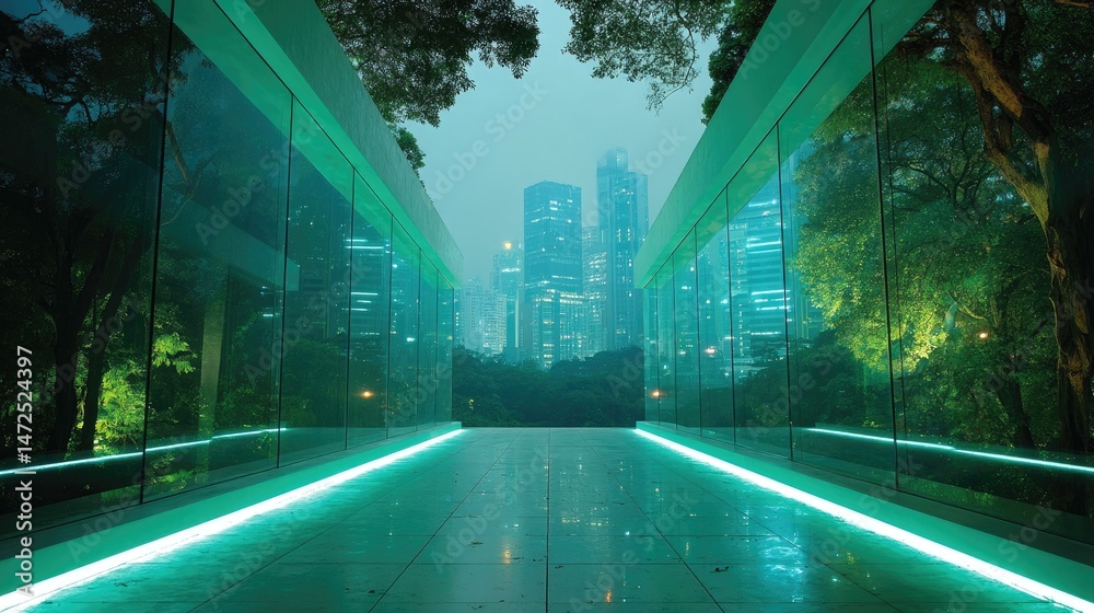 Fototapeta premium Architecture with City View