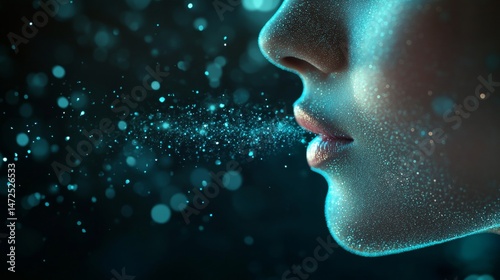 Smell works when tiny bits in the air go into your nose. These bits connect to special sensors that tell your brain what you're smelling.
