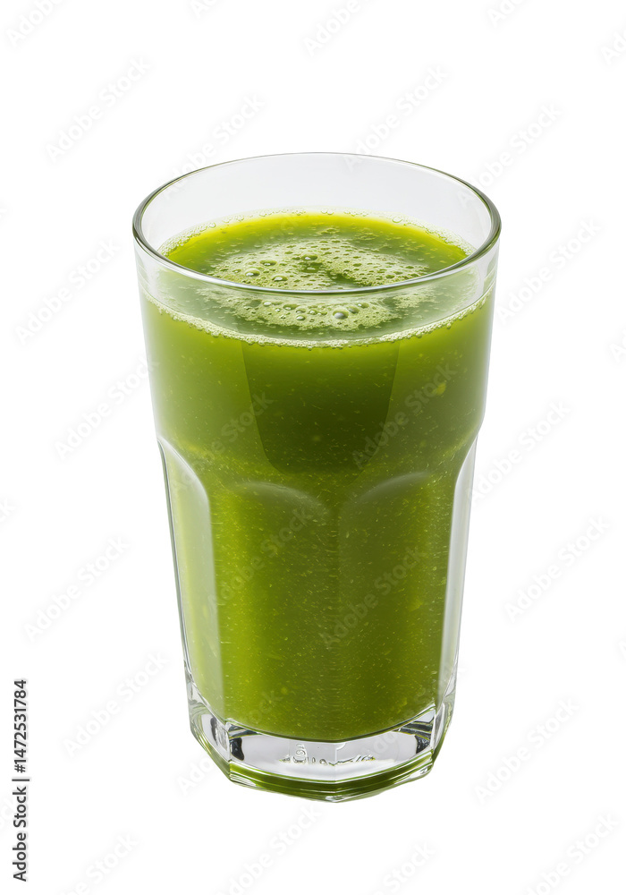 Refreshing green smoothie in a tall glass. Healthy and flavorful, providing nutrients Refreshing green smoothie in a tall glass. Healthy and flavorful, providing nutrients