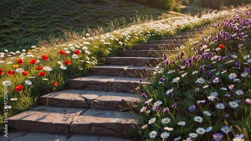 stairs in nature
