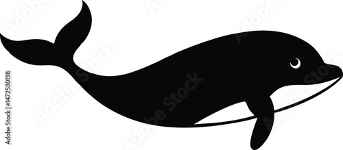 whale silhouette vector art