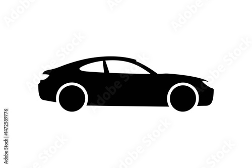 Car silhouette vector transport vehicle automotive