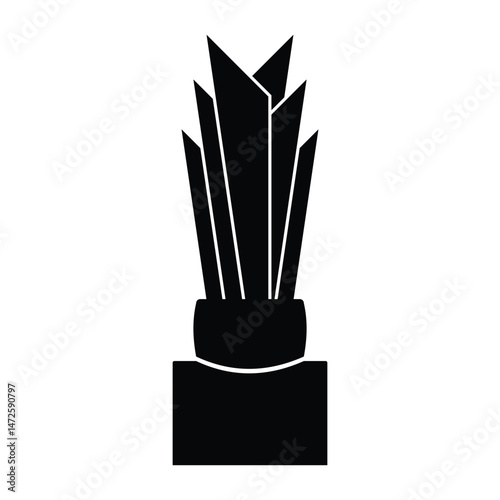  world cup, award trophy vector illustration icon
