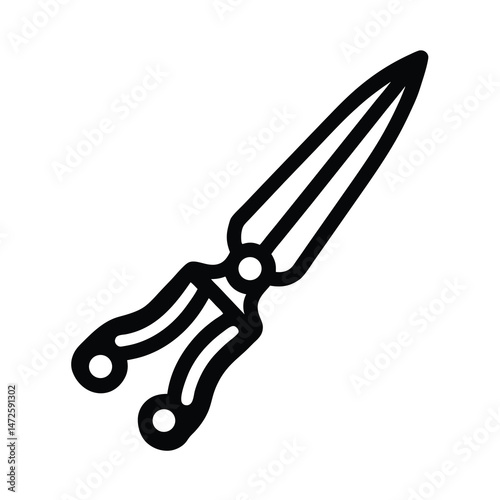 set of kitchen knives