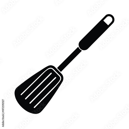kitchen spatula isolated on white