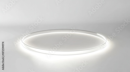 PNG Oval line radius light technology background.