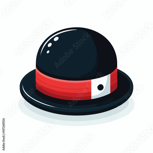 hat, style, vintage, black, isolated, fashion, retro, man, male, gentleman, elegant, clothing, bowler, white, bowler hat, accessory, suit, illustration, cap, design, classic, english, background, clot