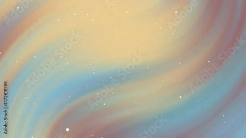 Blurry pastel blue orange and brown background ideal for digital design projects, website headers, social media graphics, and presentations.