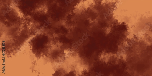 Soft Diffusion of Earth Tones and Dark Red Swirls on a Faded Surface

