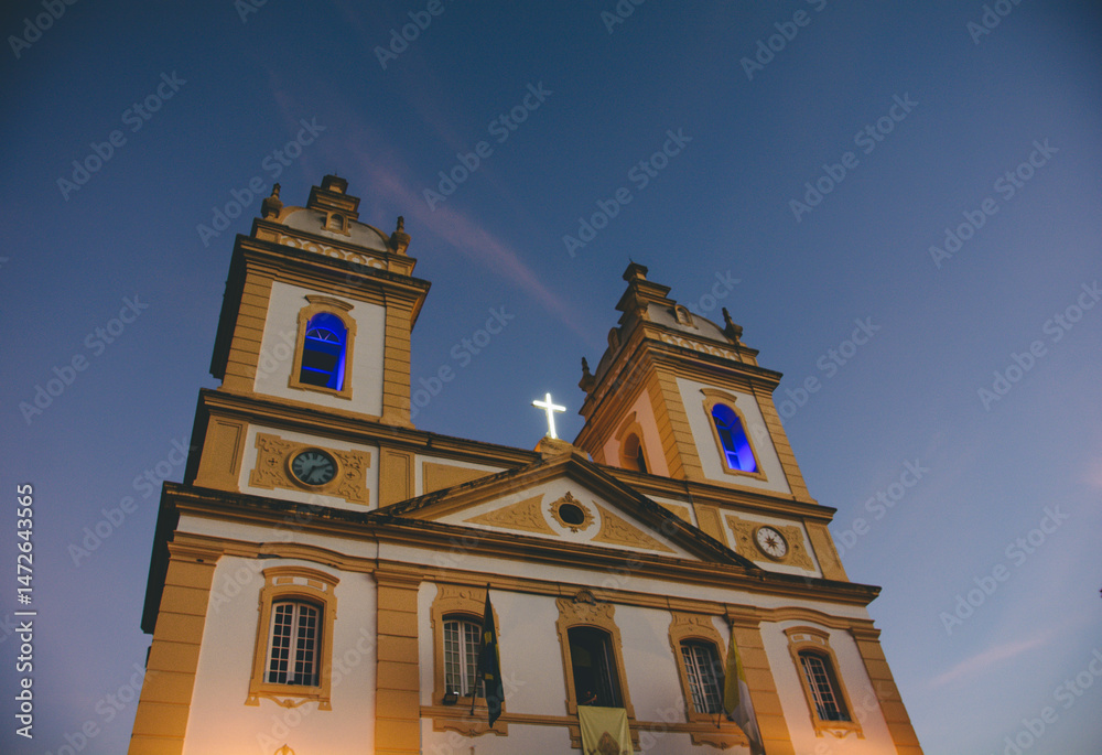Fototapeta premium Catedral de Nossa Senhora da Glória Padroeira de Valença Rio de Janeiro.