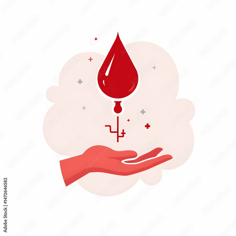 Fototapeta premium drop of blood