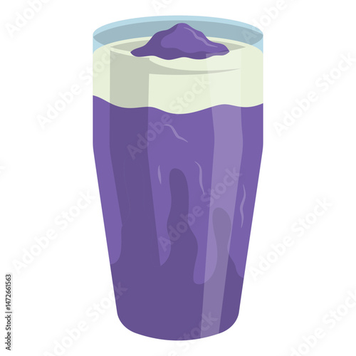Ice Taro Milk Tea