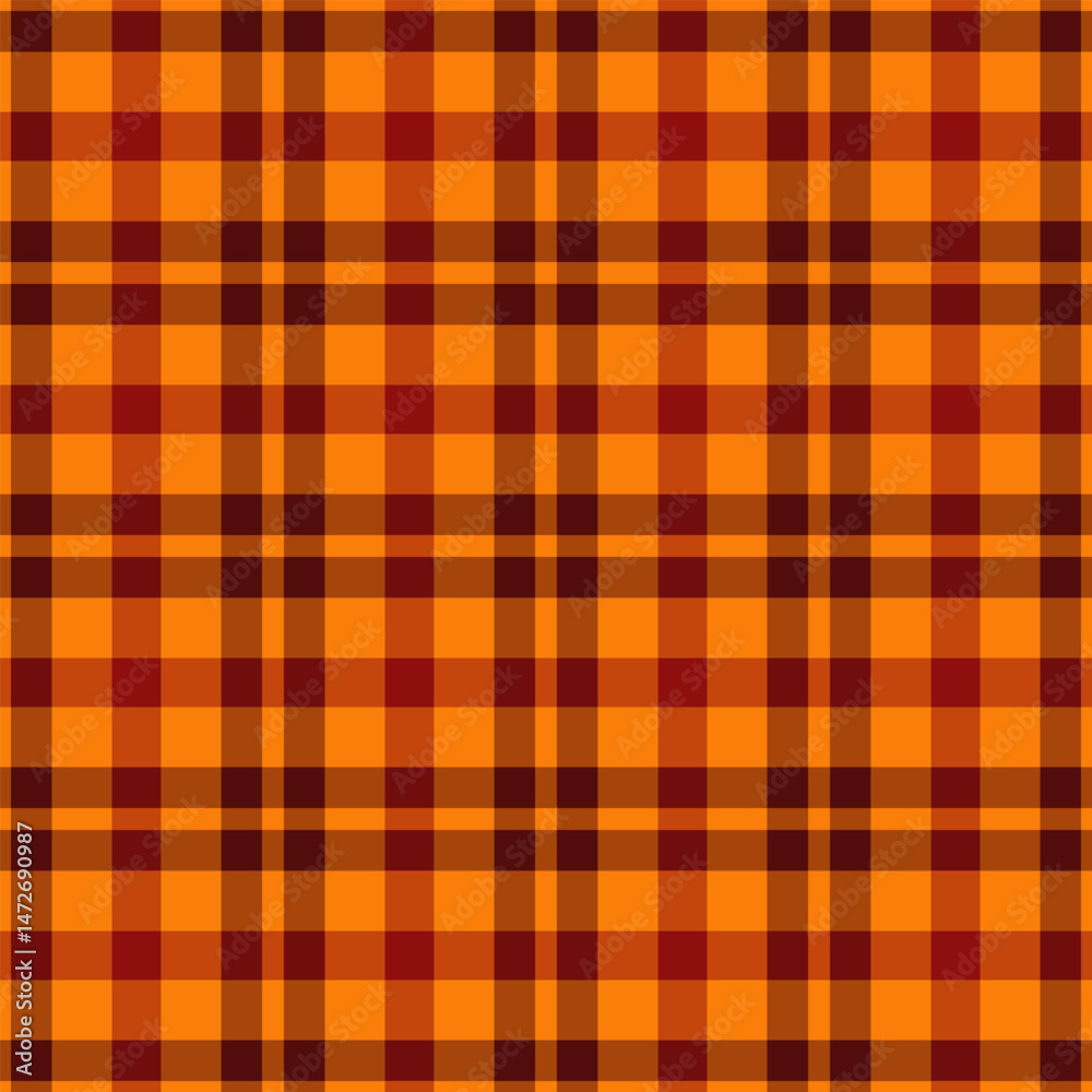 Warm, checkered pattern in shades of orange and brown. Ideal for backgrounds, textures, textiles, fall themes, or graphic designs needing a rustic, cozy feel. Warm, checkered pattern in shades of orange and brown. Ideal for backgrounds, textures, textiles, fall themes, or graphic designs needing a rustic, cozy feel.