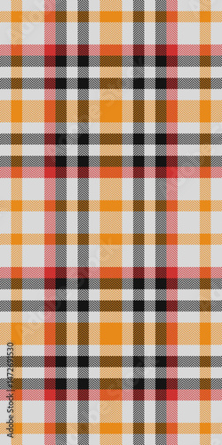 Wallpaper Mural Cool vector tartan texture, handkerchief check background textile. Vibrant pattern plaid fabric seamless in gainsboro and black colors. Torontodigital.ca