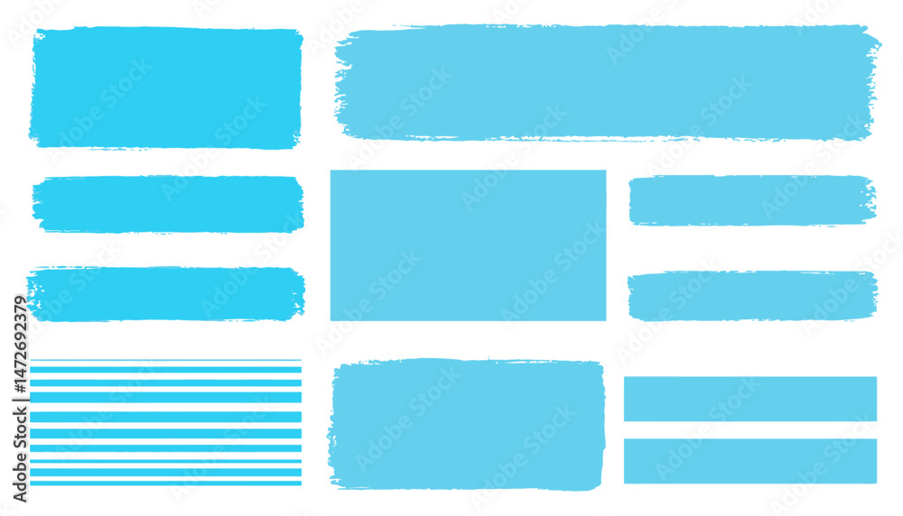 Light Blue Highlighter Vector Set � Hand Drawn Cyan Brush Strokes and Marker Lines for Text Emphasis and Frames Light Blue Highlighter Vector Set � Hand Drawn Cyan Brush Strokes and Marker Lines for Text Emphasis and Frames