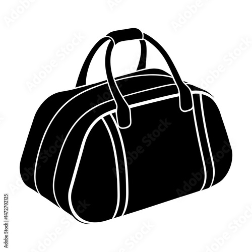 Sports Accessories silhouSports Bag silhouette vectorette vector