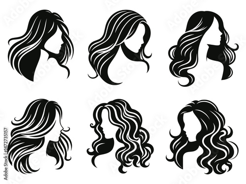 Hair Vector Icon Pack 