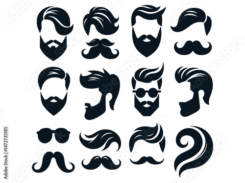 Hair Vector Icon Pack 