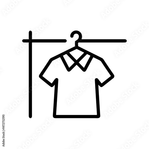 Seasonal outfit change on hanger  