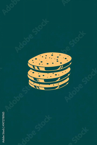 A stack of fresh, warm tortillas, a staple of Mexican cuisine, ready to be enjoyed.