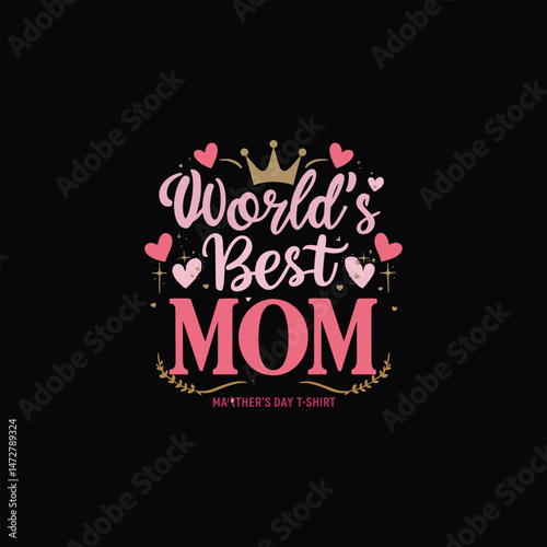 Wallpaper Mural Mothers Day t shirt design. Torontodigital.ca