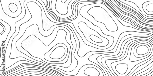 Design an artwork or concept that uses only black topographic contour lines to represent a landscape, emotion, or abstract idea. Let the absence of color heighten the focus on form, elevation, 
