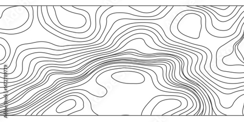 Design an artwork or concept that uses only black topographic contour lines to represent a landscape, emotion, or abstract idea. Let the absence of color heighten the focus on form, elevation, 