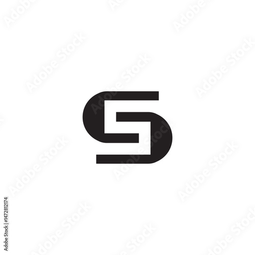  Letter CS Logo Design editable victor brand identity image  for business name ideas and creative needs 
