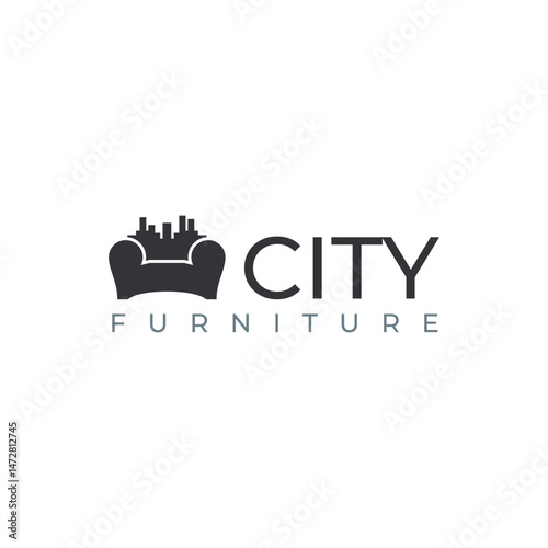 City Furniture Logo design editable victor brand identity image  for business name ideas and creative needs 