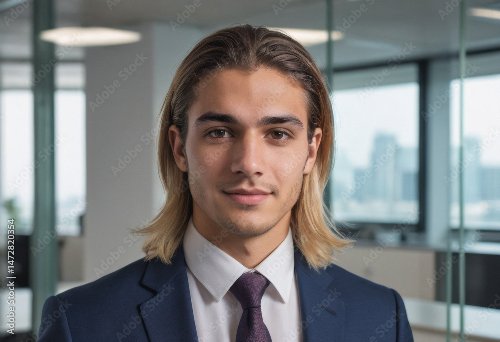 Fototapeta premium portrait of a confident businessman