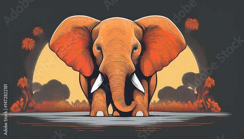 elephant illustration