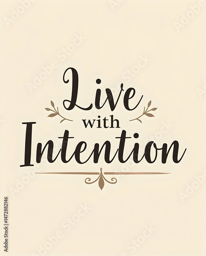 Live with Intention Simple Script