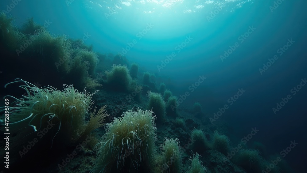 Fototapeta premium coral reef in the sea