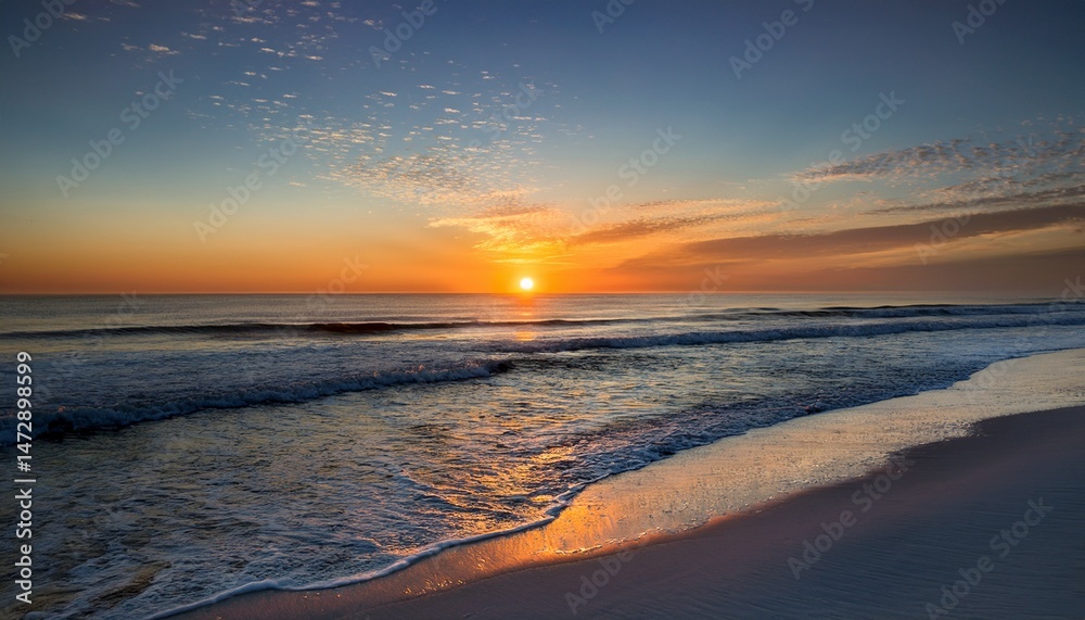 Fototapeta premium pensacola beach sunrise