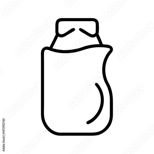 Plastic pouch with flexible design for packaging and storage  