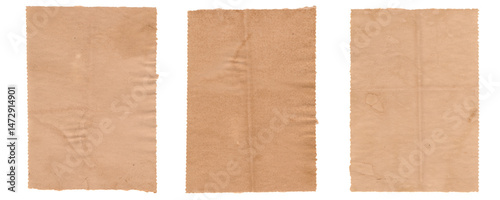 Fotografie collection of vintage paper sheet