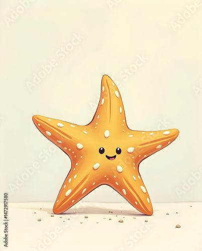 Little Starfish with Smile