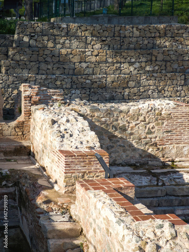 Obraz na płótnie Roman fortifications in town of Hisarya, Bulgaria w salonie