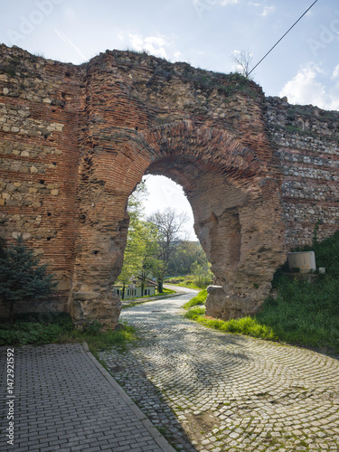 Roman fortifications in town of Hisarya,  Bulgaria