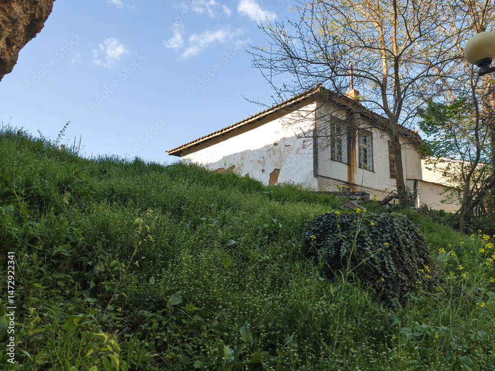Roman fortifications in town of Hisarya, Bulgaria
