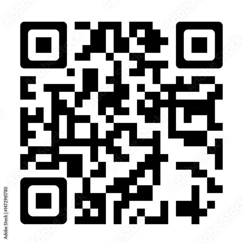 qr code, qr code of qr code, qr code on white background
