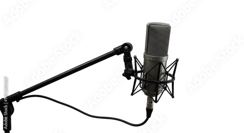 High-Quality Studio Microphone: Recording, Audio, Broadcast, Podcast Equipment