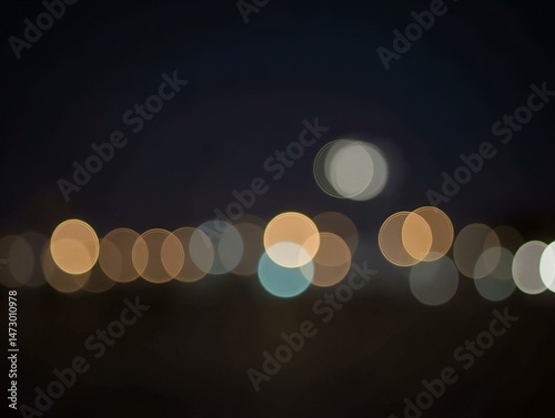 Blurred Night Lights